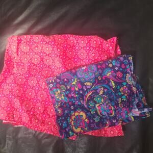 Vintage 90s faux 70s psychedelic corduroy filigree paisley print
